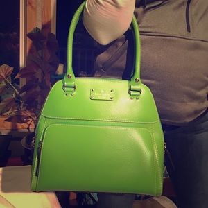 Kate Spade Wellesley Maeda bright green!